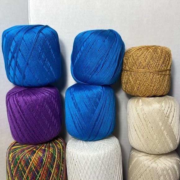 20 Crochet Thread Aunt Lydia's Variety Bundle - Picture 2 of 13